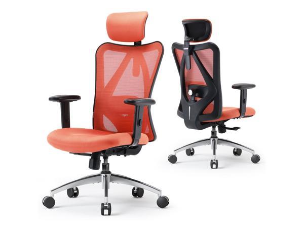 Sihoo M90D Ergonomic Chair with Adaptive Lumbar Support Red