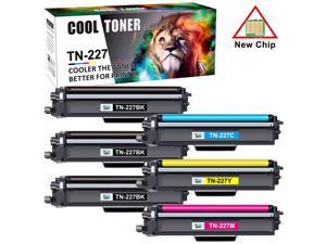 6PK (3BK+CMY) Toner Cartridge compatible with Brother TN227 223 MFC-L3770CDW HL-L3290CDW