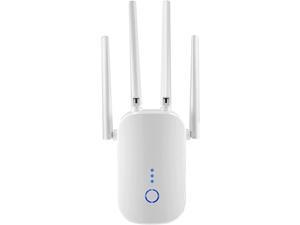 WiFi Range Extender Covers up to 3000 Sq.ft and 20 Devices,1200Mbps Wireless Internet Amplifier, 2.4 & 5GHz Dual Band WiFi Repeater for Home, Internet Signal Booster with Ethernet/Lan Port