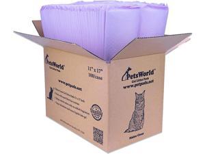 PetsWorld Cat Pads Refills for Tidy Cats Breeze Litter System, 100 Pads