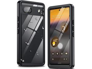 Google Pixel 6A Waterproof Case IP68 Waterproof Dustproof Shockproof Case Full Body Protection with Builtin Screen Protector Fully Sealed Underwater Clear Back Cover for Google Pixel 6A 5G