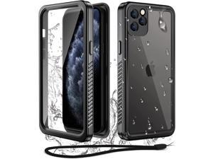 iPhone 11 Pro Max Waterproof Case 360 Full Body Protection Underwater Dirtproof Shockproof Clear Cover with Builtin Screen Protector for iPhone 11 Pro Max 65 inch