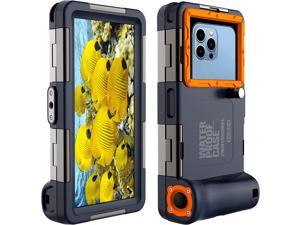 Diving Phone Case Underwater Photography Video Housings with Lanyard 50ft15m Snorkeling Waterproof Phone Case for iPhone 14131211 Pro Max XrXXs Galaxy S22S21S20S10 Ultra Plus LG Motorola
