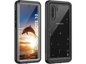 Samsung Galaxy Note 10 Waterproof Case with Built in Screen Protector 360 Full Body Protective Shockproof Cover Dirtproof Sandproof IP68 Underwater Waterproof Case for Galaxy Note 10 63 inch 2019