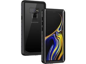 Samsung Galaxy Note 9 Phone Case IP68 Waterproof Dustproof Shockproof Case with Builtin Screen Protector Full Body Underwater Protective Clear Cover for Samsung Galaxy Note 9 64 inch