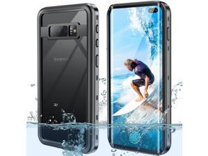 Samsung Galaxy S10+ Plus 128GB SM-G975U1 GSM Factory Unlocked 4G LTE 6.4  Dynamic AMOLED Display Snapdragon 855 w/ Five Camera Smartphone - Prism  Black 