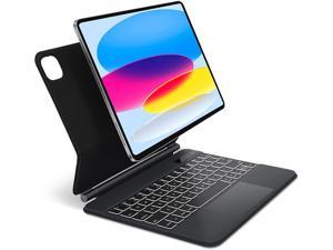 Magic Keyboard for iPad Pro 11 2022 2021 2020 2018 / iPad Air 5 2022/Air 4 10.9 2020 Backlit Trackpad Keyboard Magnetic Smart Stand Cover for iPad Pro 11 inch 4th 3rd 2nd 1st Gen, iPad Air 5th 4th Gen