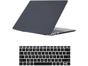 Compatible with 14 inch Huawei Matebook 14S Case 2021 2022 Matte Laptop Protective Hard Shell Case for Huawei Mate Book 14S 14inch with Keyboard Cover Skin Black