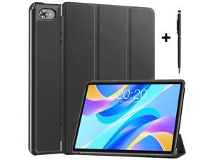 Case for Teclast M40 Plus 101 inch  P30S 101 inch  P40HD 101 inch Tri fold Slim Lightweight Hard Shell Smart Protective Cover with MultiAngle Stand Universal Stylus Pen