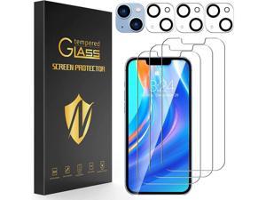 33 Pack iPhone 15 Plus 67 Inch Screen Protector with Camera Lens Protector 9H Shatterproof Tempered Glass Film with Easy Installation Frame HD Clear Sensitive Full Coverage