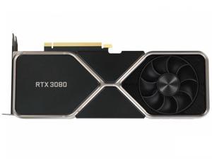 Used  Very Good NVIDIA GeForce RTX 3080 Founders Edition GDDR6X RTX 3080 FE Video Card
