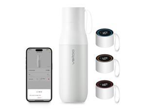 VSITOO S3 Temperature Control Smart Mug 2 with Lid, Self Heating Coffee Mug  10 oz, Touch Tech&LED Display, Black, 1.5-hr Battery Life - App Controlled  Heated Coffee Mug - Improved Design, Coffee Gifts 