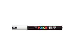 Uni Posca Extra Fine Tip Paint Marker 07mm  White