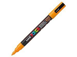Uni Posca PC3M Bullet Tip Paint Marker  Orange