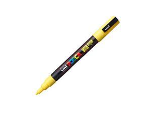 Uni Posca PC3M Bullet Tip Paint Marker  Yellow