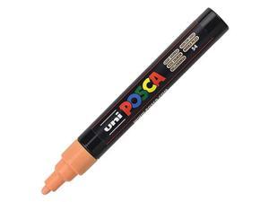 Uni Posca PC5M Bullet Tip Paint Marker  Light Orange