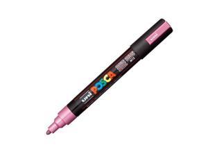 Uni Posca PC5M Bullet Tip Paint Marker  Metallic Pink