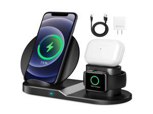 5 Core 3 in 1 Qi Wireless 10W  15W Fast Charging Pad Stand Dock For Samsung  iPhones WCR 3