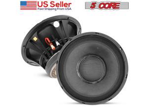 5Core 12" inch Subwoofer Car Audio Premium PA DJ Sub Woofer 1500 W