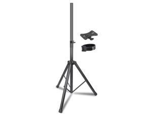 5 Core Speakers Stands 1 Piece Blue Heavy Duty Height Adjustable Heavy Duty Tripod PA Speaker Stand For Large Speakers DJ Stand Para Bocinas SS HD 1PK BLK WOB