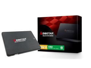 BioStar S160 2.5" 512GB 550MB/s SATA III 512G Internal Solid State Drive (SSD) S160-512GB