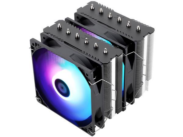Thermalright Assassin Spirit 120 V2 Plus CPU Air Cooler, 4 Heat Pipes,  Double PWM Quiet Fan CPU Cooler, Computer Heatsink Cooler, for AMD AM4