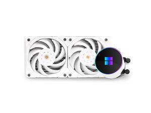 Thermalright Frozen Magic 240 SCENIC V2 Water Cooling CPU Cooler 240 White Cooling Row Specification 2120mm PWM Fan SFDB V20 Bearing Suitable for AMDAM4 INTEL LGA1700115011511200 2066
