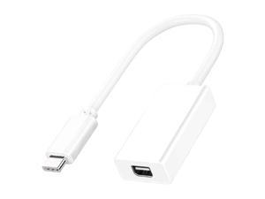 Thunderbolt 3 Usb 3.1 To 2 Adapter Cable For Windows Mac Os Bh White