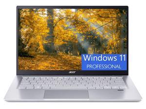 Acer Swift 3 Thin  Light Laptop 14 Full HD 1920 x 1080 Display AMD Ryzen 7 5700U OctaCore Processor AMD Radeon Graphics 8GB DDR4 256GB PCIe SSD WiFi 6 Backlit KB Windows 11 Pro
