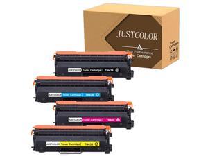 JUSTCOLOR Compatible Toner Cartridge Replacement for Brother TN436 TN-436 for MFC-L8900CDW HL-L8360CDW HL-L8260CDW MFC-L9570CDW MFC-L8610CDW HL-L9310CDW (Black/Cyan/Magenta/Yellow, 4 Pack)