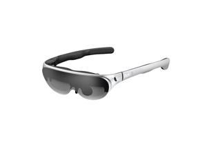 Rokid Air AR Glasses, Myopia Friendly Pocket-Sized Yet Massive Screen with 1080P OLED Dual Display, 43°FoV, 55PPD
