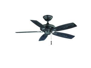 Gazebo II 42 in. Indoor/Outdoor Natural Iron Ceiling Fan