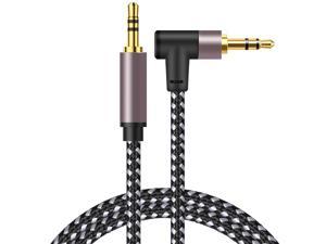 3.5mm Audio Cable Stereo Aux Cord 90 Degree Right Angle Aux Cable1m)