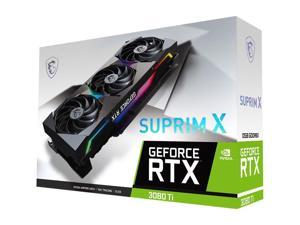 Refurbished MSI Suprim GeForce RTX 3080 Ti 12GB GDDR6X PCI Express 40 ATX Video Card RTX 3080 Ti SUPRIM X 12G