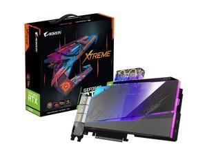 Refurbished GIGABYTE AORUS GeForce RTX 3090 XTREME WATERFORCE WB 24G Graphics Card WATERFORCE Water Block Cooling System 24GB 384bit GDDR6X GVN3090AORUSX WB24GD Video Card
