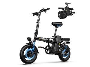 Jannyshop folding hot sale electric bike