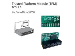 TPM 2.0 Module Trusted Platform For SuperMicro AOM-TPM-9665H TCG 2.0