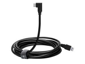 13ft Link Cable TypeC Right Angle To USB A Charging Cord For Oculus Quest 2