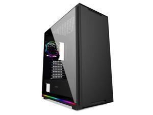 GAMEMAX Trooper Mid-Tower ATX PC Gaming Case, Pre-Installed 3X 120mm ARGB Fans, Top 360mm Radiator Support, Fan Controller Hub Included, USB3.0 Ready