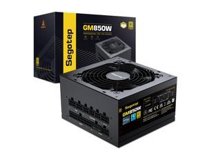 Segotep 850W Power Supply 2025 PCIe 5.1 & ATX 3.1 Gaming PSU 80 Plus Gold Full Modular Support NVIDIA RTX 20/30/40 Series & AMD GPU, 120mm Silent FDB Fan, 5 Year Warranty