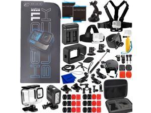 GoPro HERO 11 Black Waterproof 5K Camcorder  24PC Accessory Bundle
