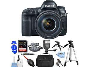 Canon EOS 5D Mark IV Camera with 24105mm f4L IS II USM Lens  32GB Bundle