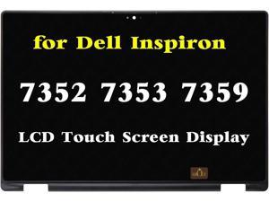 Screen Replacement for Dell Inspiron 7352 7353 7359 P57G001 P57G 0YD4WJ YD4WJ 3GHFT LCD Touch Screen Display Digitizer Assembly with Bezel