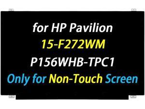 Screen Replacement 156 for HP Pavilion 15F272WM 15F233WM N5Y05UA LP156WHBTPC1 LP156WHBTPC1 PN5D10F76010 LCD Screen FullHD 1366x768 30Pin Laptop Display Panel