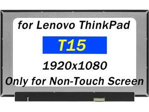 Replacement Screen 156 for Lenovo ThinkPad E15 T15 P15s 1st 2nd 4TH Gen 20W4 20W5 L15 20U3 20U4 Model 21E6 5D10V82353 FullHD 1920x1080 30PIN LCD Screen Laptop Display Panel
