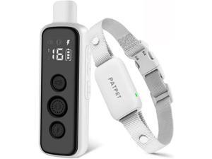 PATPET P650 Remote Training Collar for Small Medium Large Dogs Beep Vibration Safe Shock Functions