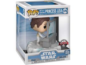 Funko Pop! Deluxe Star Wars: Battle at Echo Base Series - Princess Leia, Amazon Exclusive, Figure 5 of 6
