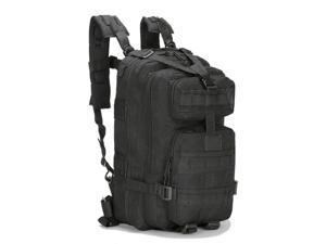 Military 3P Tactical 25L Backpack  Army Assault Pack  Molle Bag Rucksack  Range Bag  Black