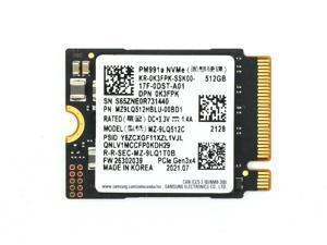 Samsung PM991a 512GB M.2 2230 NVMe PCIe 3.0 X4 SSD MZ9LQ512HBLU M.2 SSD / Solid State Drive - OEM