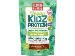 Healthy Heights KidzProtein Vegan Shake Mix Powder Chocolate 10g Protein 138lb